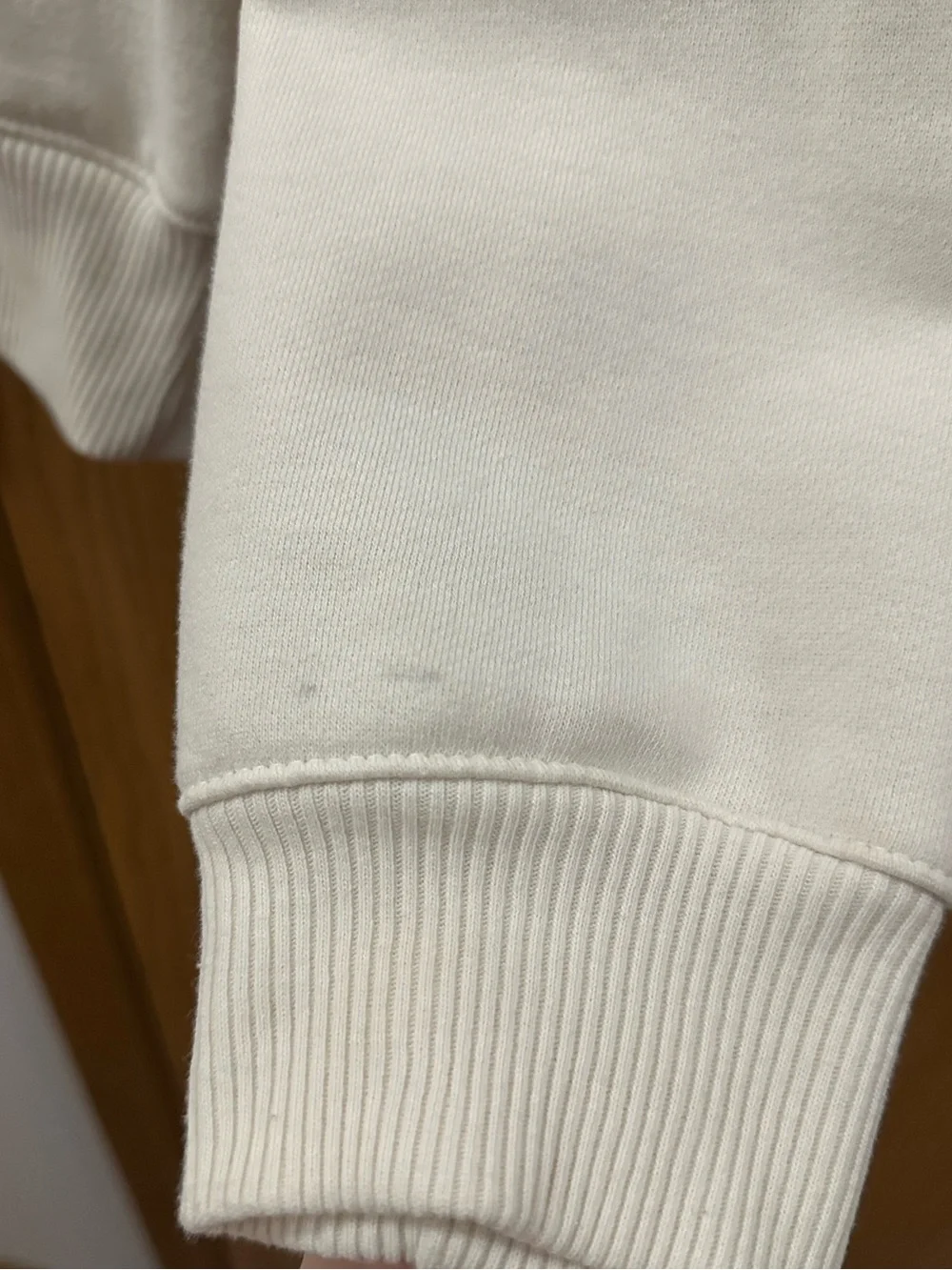 Essential Half-Zip Soft Pullover Sweater- Cream